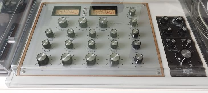 Rotary mixer Resor 2533FX silver - natural wood - Imagen3