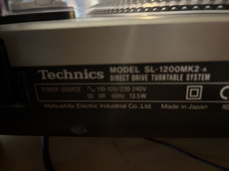 Technics 1200 mit Systemen und Ersatz Nadeln - Immagine6