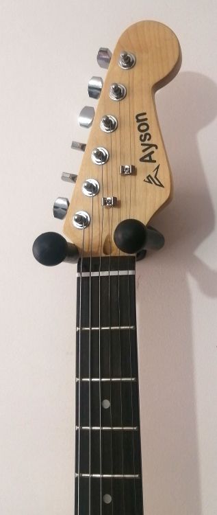 Guitarra eléctrica Ayson stratocaster azul - Imagen2