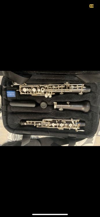 Oboe semiprofesional como nuevo - Imagen por defecto