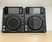 2x Pioneer DJ XDJ-1000 MK2 con maletas Magma - Imagen