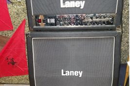 VENDO AMPLI VÁLVULAS + CABEZAL LANEY 4 x 12 - Imagen