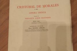 Cristóbal de Morales Partitura Volumen 6 - Imagen