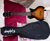 Epiphone Les Paul Ukulele Concert Cherry Sunburst - Bild