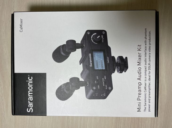 Preamplificador de audio para cámaras DSLR - Imagen por defecto