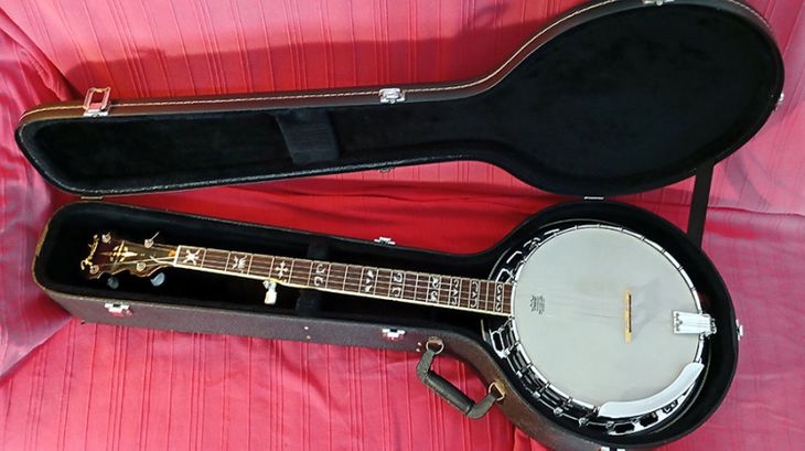 Banjo 5 String Bluegrass - Fender FB59 + maleta - Imagen por defecto