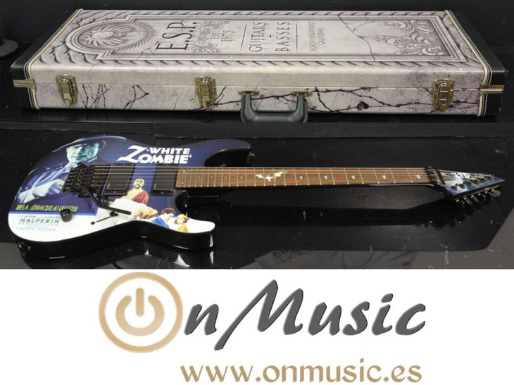 Guitarra Eléctrica ESP LTD KH White Zombie - Imagen por defecto