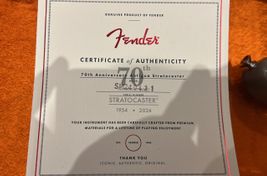 Fender ST Antigua 70th Anniversary. Ed.Limitada - Imagen