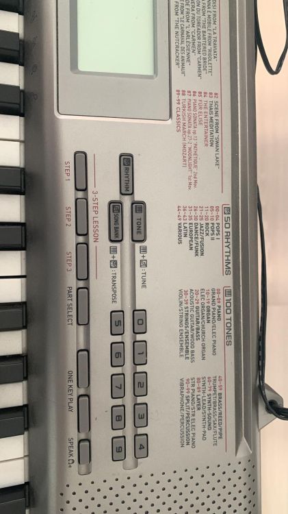 ESTUPENDO TECLADO ELECTRÓNICO CASIO LK 120 - Sounds Market