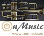 Trompeta Do y Sib Bach Stradivarius 239 CL Corp - Imagen