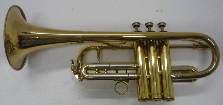Trompeta Mib/Re Selmer cobre similar al que tocaba - Imagen2