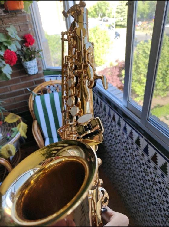 Saxofón alto marca Júpiter. - Bild4