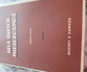 Béla Bartok Mikrokosmos vol.III, vol V, vol VI - Bild