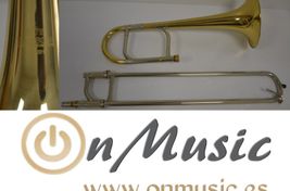 Trombon Alto Eb Roy Benson AT 201 como nuevo - Imagen