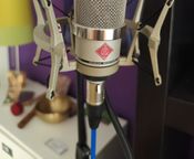 Neumann TLM 102 con araña
 - Imagen