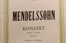 Concierto de Mendelssohn Gm - Image