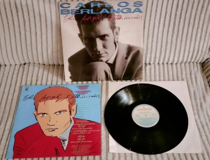 CARLOS BERLANGA VINILO 12" EL ÁNGEL EXTERMINADOR - Imagen por defecto