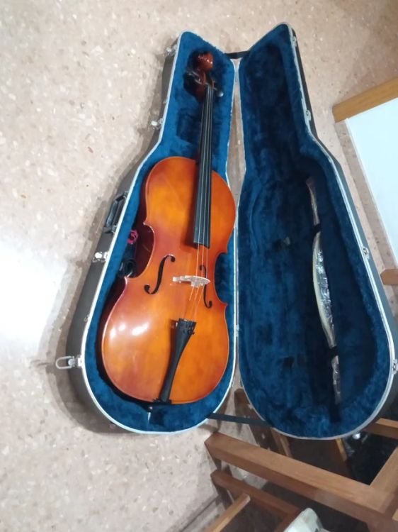 Violoncello 4/4 Carlo Giordano 90w  seminuevo - Immagine4