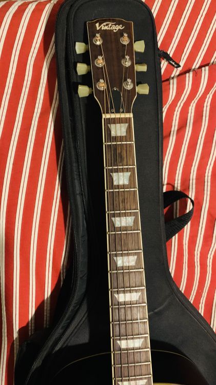Guitarra Vintage Réplica de Gibson J160e Lennon - Bild4