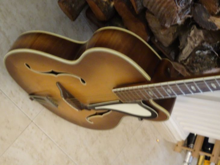 Bonita guitarra vintage H.Seifert/Migma anos 1950s - Imagen4