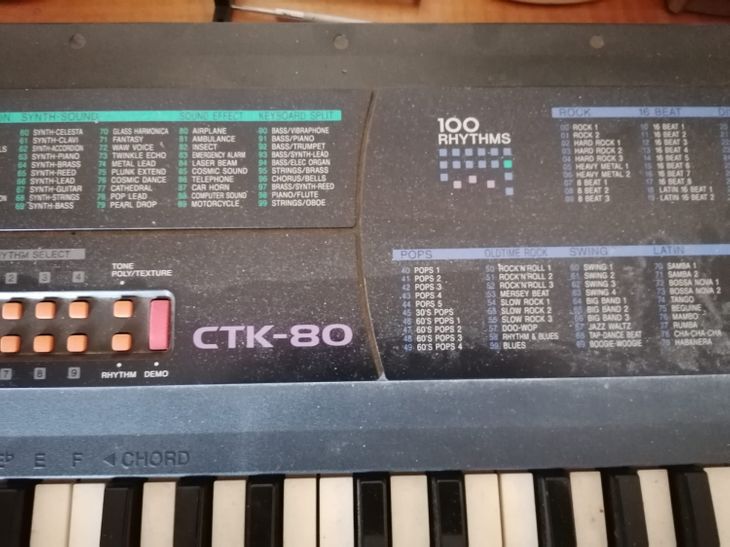 Teclado Casio CTK 80 - Immagine2