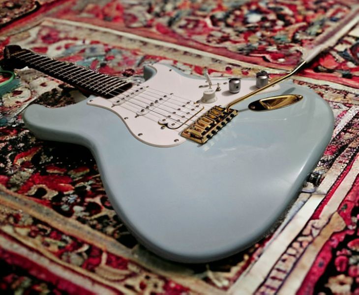 Squier Stratocaster blue vintage - Bild2