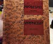 Orchester Probespiel Violoncello
 - Bild