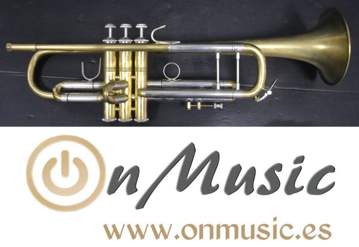 Trompeta Bach Stradivarius pabellón 37 RawBrass - Imagen por defecto