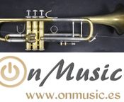 Trompeta Bach Stradivarius pabellón 37 RawBrass - Imagen