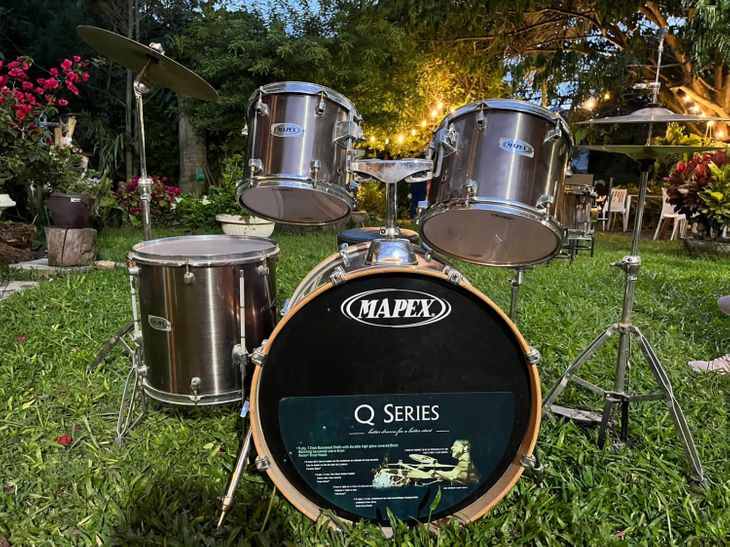 Batería Mapex Q Series Con platillos - Immagine5