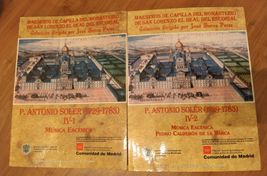 Música Escénica de P. Antonio Soler Volumen 1 y 2 - Imagen