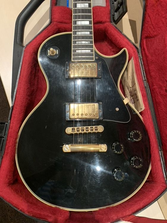 Gibson 1957 Les Paul Custom 2PU ULA Ebony - Imagen2