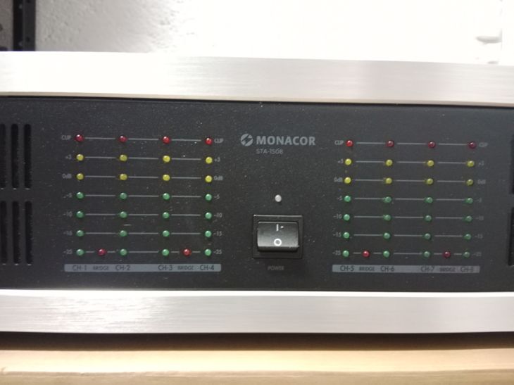 Amplificador Profesional de 8 canales - Imagen por defecto