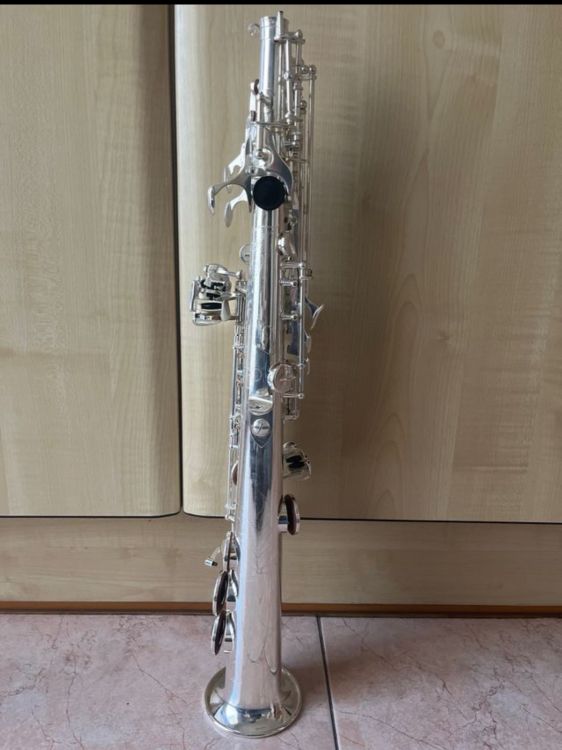 Saxofón soprano Si b plata - Bild4
