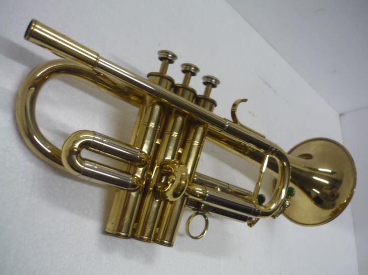 Trompeta Mib/Re Selmer cobre similar al que tocaba - Imagen3