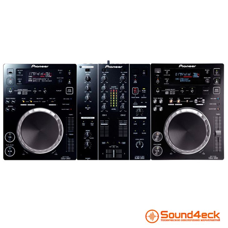 2 CDJ350 y DJM350 (pack completo con caja - Sounds Market