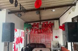 Audiocenter + puente de luces con luces - Bild