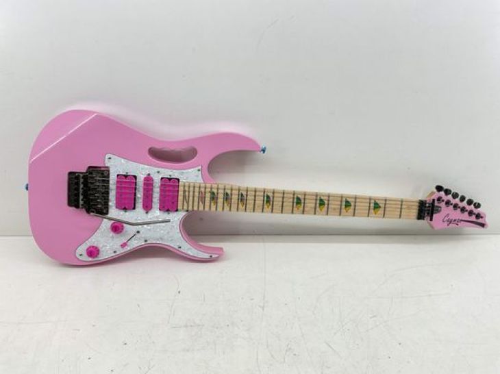 Guitarra Electrica Cayman Pink Vai Style - Main listing image