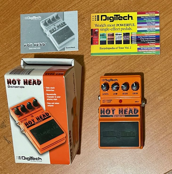 DigiTech Hot Head Distortion, effetto distorsione - Imagen por defecto