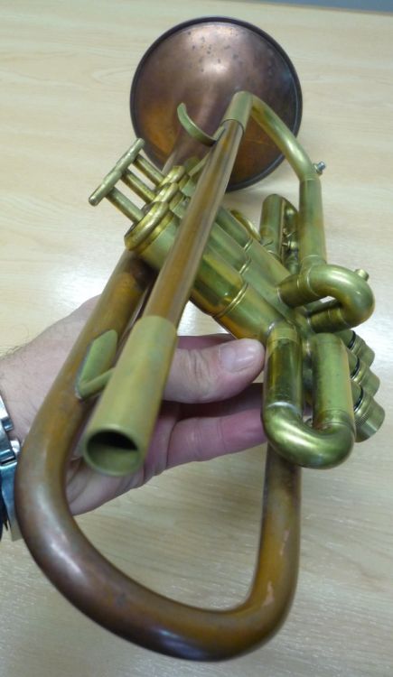 Trompeta Sib Zeus Olympus RawBrass - Imagen5