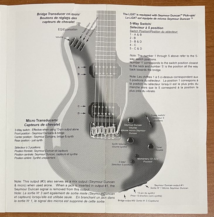 Godin LGXT + Roland GR-55 - Chitarra elettrica - Image4