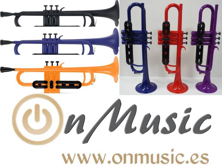 Trompeta Sib Classic Cantabile ABS plástico - Imagen por defecto