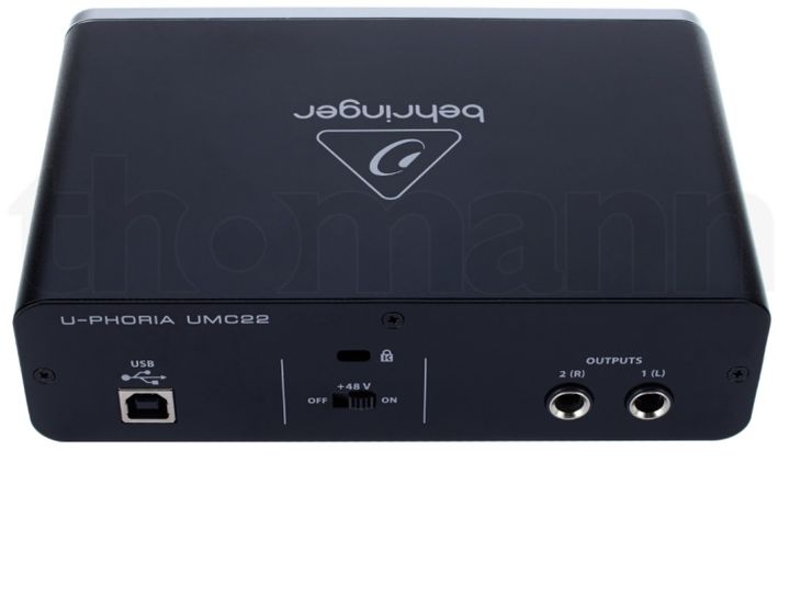 Interfaz de audio USB Behringer U-Phoria UMC22 - Image4