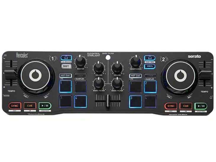 Consolle DJ starlight hercules - Imagen por defecto