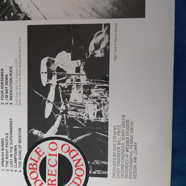 Vinilo doble THE CLASH "London calling" - Imagen4