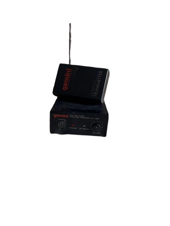 Transmisor INALAMBRICO Gemini VHF MX-05 y Receptor - Imagen por defecto