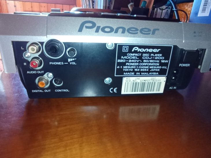 Pioneer CDJ-200 - Imagen3