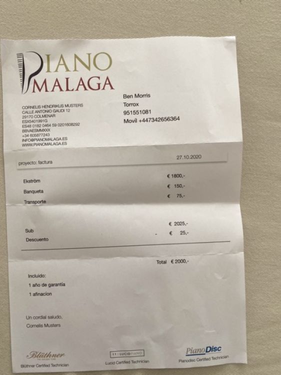 Piano Ekström de pared - Image5