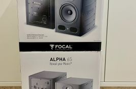 2 Focal Alpha 65 Monitors + Adam Hall Stands + Foams - Image