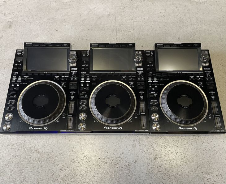 3x Pioneer DJ CDJ-3000 - Imagen por defecto